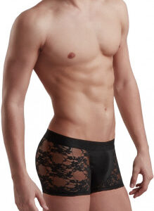 Čierne boxerky Luxury Lace