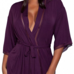 Fialový župan Sylvia