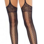 Pančuchy s podväzkami Lace Me Up