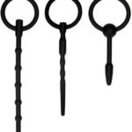 Súprava silikónových dilatátorov Black Trio (5 mm) Dilatátory Pre mužov