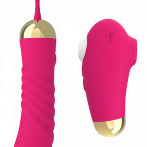 Tlaková pomôcka a pulzátor 2v1 - Pleasurix Duo + darček Toycleaner 75 ml Pulzátory (pulzačné vibrátory) TOP 30 Bestsellerov