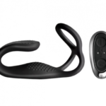 Análny kolík Rock Swing s krúžkami a diaľkovým ovládaním (27 cm) + darček ToyCleaner 75ml Análne kolíky s ovládačom Viacnásobná stimulácia + darček Toy Cleaner