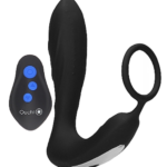 Análny kolík pre elektrosex Load of Pleasure s erekčným krúžkom a diaľkovým ovládaním (14