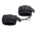 Neoprénové putá Black Velour Erotické putá Darčekový sprievodca