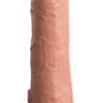 Realistický vibrátor s prísavkou z dvojitého silikónu Pipedream King Cock Nice Guy (18 cm) Vibrátory s prísavkou Pre ženy