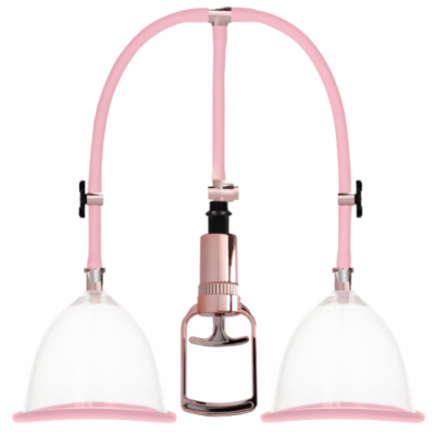 Vákuová pumpa na prsia Rose Gold