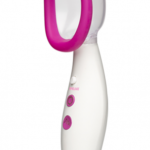Automatická vibračná vákuová pumpa na vagínu Pink & White Vákuové pumpy pre ženy (na prsia