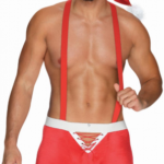 Obsessive Mr. Claus vianočný kostým s čiapkou