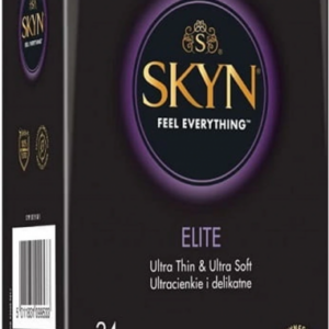 SKYN Elite – bezlatexové ultra tenké kondómy (24 ks) Bezlatexové kondómy Pre páry
