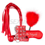 BDSM 5 dielna sada pre začiatočníkov červená