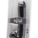 Get Real 11 Inch veľké dildo s prísavkou Black