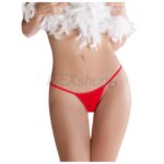 Červené tangá MT012