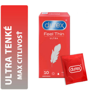 Durex Feel Ultra Thin krabička SK distribúcia 10 ks