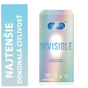 Durex Invisible Superthin (Extra Sensitive) krabička