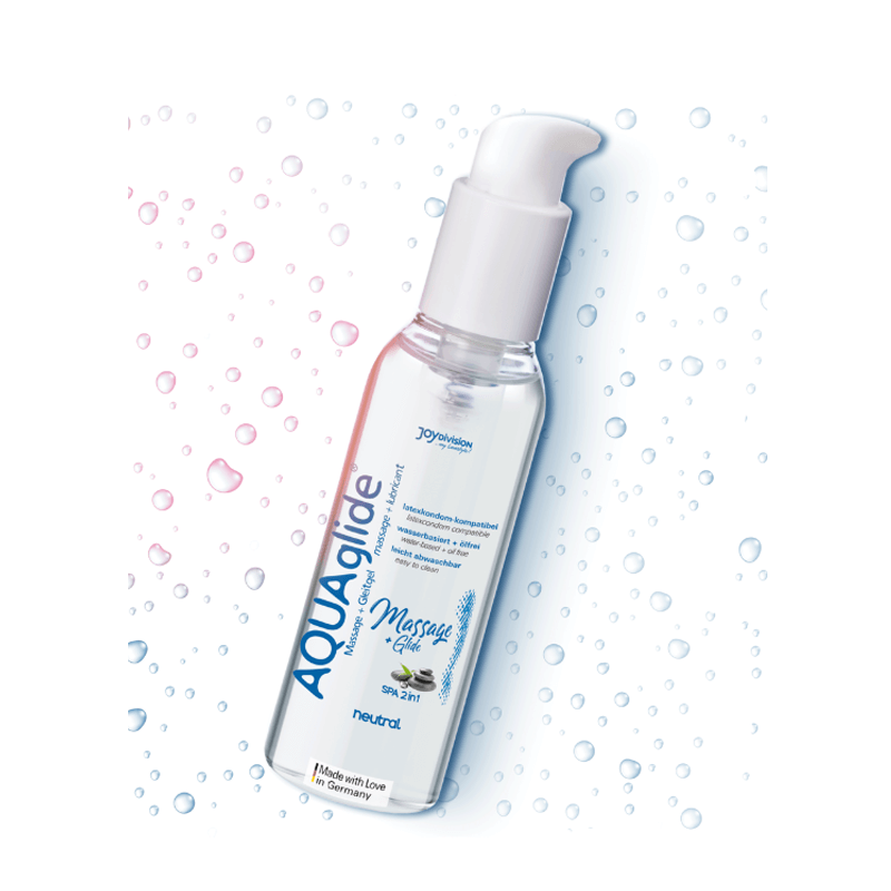 joydivision-aquaglide-massage_glide-Spa-2in1-masazny-gel-1 Joydivision Aquaglide Massage+Glide 2in1 NEUTRAL masážny gél