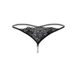 Pearl čipkované perlové tangá veľkosť L/XL