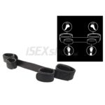 Fetish Submissive Soft Spreader Bar na zápästia a členky so zľavou až 28%