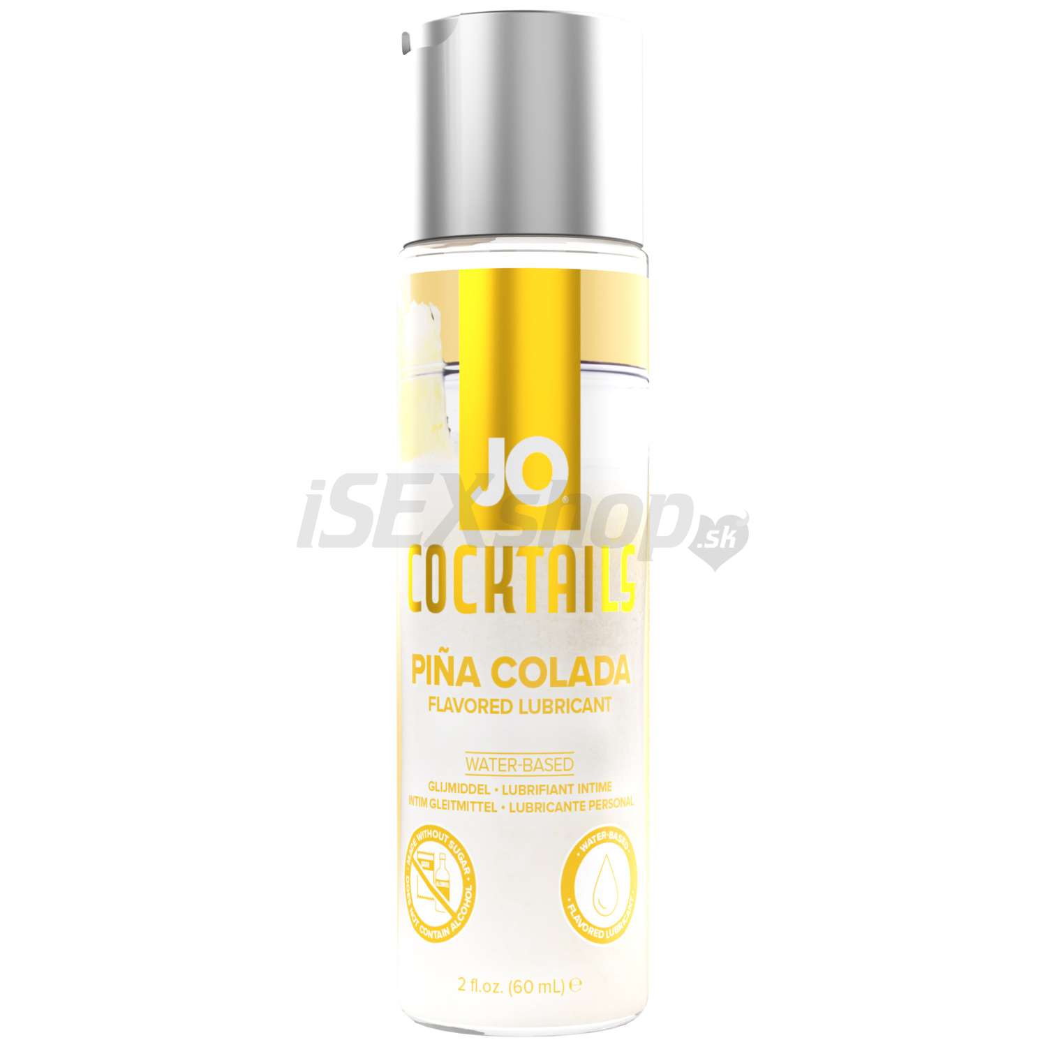 system-jo-coctails-pina-colada-lubrikant-na-baze-vody-s-prichutou-kokosu-a-ananasu-60-ml-f39f759 JO Coctails Piňa Colada 60 ml – Obrázok 1