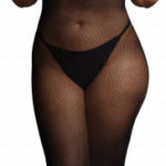 Plus size sieťované šaty Mysterious Lady Erotické šaty