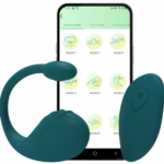 Vibračné vajíčko Mia App s diaľkovým ovládaním a mobilnou aplikáciou + darček Toybag Vibračné vajíčka s ovládaním cez mobil Darček k nákupu a doprava zadarmo k tomu