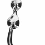 Obojstranné kovové dildo Bulb Wand (24 cm) Obojstranné dildá Pre ženy