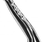 Obojstranné kovové dildo Steel Pleasure (18 cm) Obojstranné dildá Pre ženy