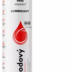 Jahodový lubrikačný gél Sexy Elephant (100 ml) Orálne lubrikačné gély a oleje na vodnej báze (s príchuťou) Ružový Ostrov lásky