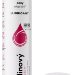 Malinový lubrikačný gél Sexy Elephant (100 ml) Orálne lubrikačné gély a oleje na vodnej báze (s príchuťou) Ružový Ostrov lásky