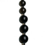 Análne guličky Čierna perla (28 cm) Análne guľôčky Darčekový sprievodca