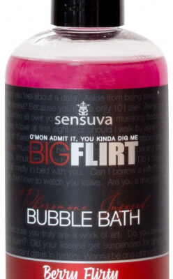 Pena do kúpeľa s feromónmi Berry Flirt (237 ml) - ovocná Do kúpeľa Pre páry