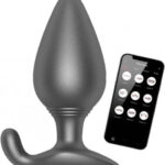 Oninder vibračný análny kolík s mobilnou aplikáciou (11 cm) Vibračné análne kolíky Pre ženy