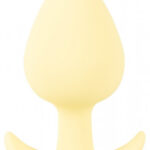 Silikónový análny kolík Cuties Yellow Pastel (8