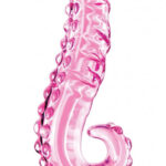 Sklenené masážne dildo Icicles no. 24 (15 cm) Sklenené dildá Pre ženy