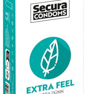 Secura Extra Feel - ultra tenké kondómy (12 ks) Ultra tenké kondómy Pre páry