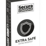 Secura Extra Safe - zosilnené kondómy (12 ks) Extra bezpečné kondómy Pre páry