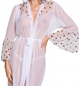 Lovelia Peignoir White