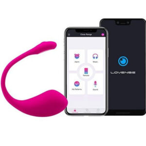 Vibračné vajíčko Lovense-Lush 2 s mobilnou aplikáciou Vibračné vajíčka Pre ženy