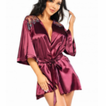 Fialový župan Lavia Župany a kimoná Pre ženy