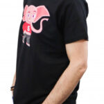 Merch – pánske slonie tričko Chobot hore!