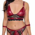 Koženkový komplet BDSM Romance