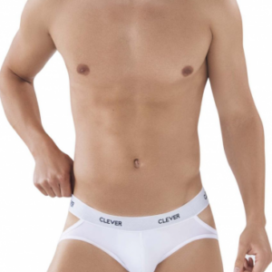 Clever bielej jockstrap slipy Venture