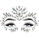 Samolepiace kamienky na tvár Dazzle Queen Erotické šperky Pre ženy