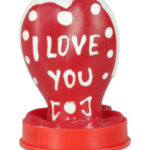 ERCO Heart žartovný kondóm Žartovné kondómy Pre páry