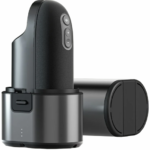 Arcwave Ion pulzný masturbátor Čierne umelé vagíny a masturbátory Pre mužov