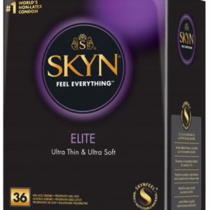 SKYN Elite – bezlatexové ultra tenké kondómy (36 ks) Bezlatexové kondómy Pre páry