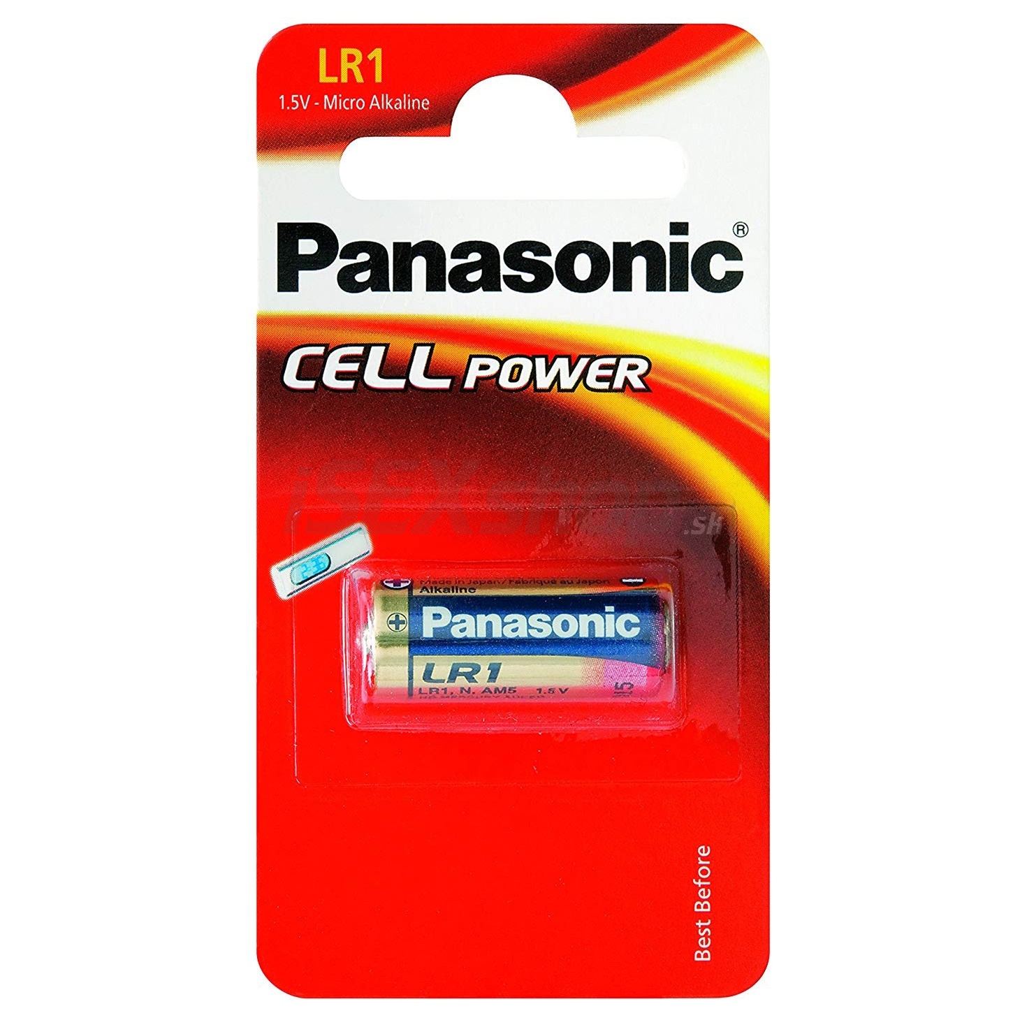 bateria-lr1-cell-power-micro-alkaline Alkalická batéria LR1 - 1 ks – Obrázok 1