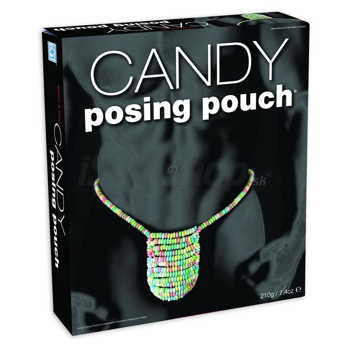cukrikove-trenky-panske-1601 Spencer&Fleetwood Candy Posing Pouch cukríkové pánske tangá farebné – Obrázok 1