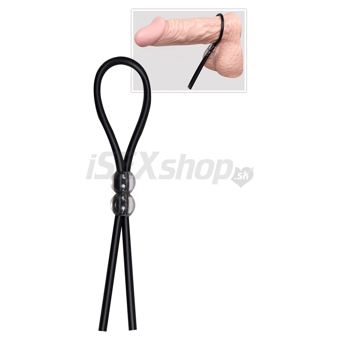 love-ring-nastavitelny-erekcny-kruzok-7608 You2Toys Silicone Ring – Obrázok 1