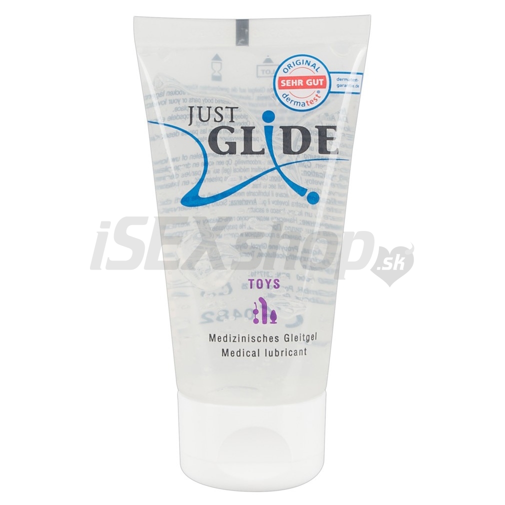 lubrikacny-gel-na-eroticke-pomocky-just-glide-50-ml Just Glide Toy Lube 50ml – Obrázok 1