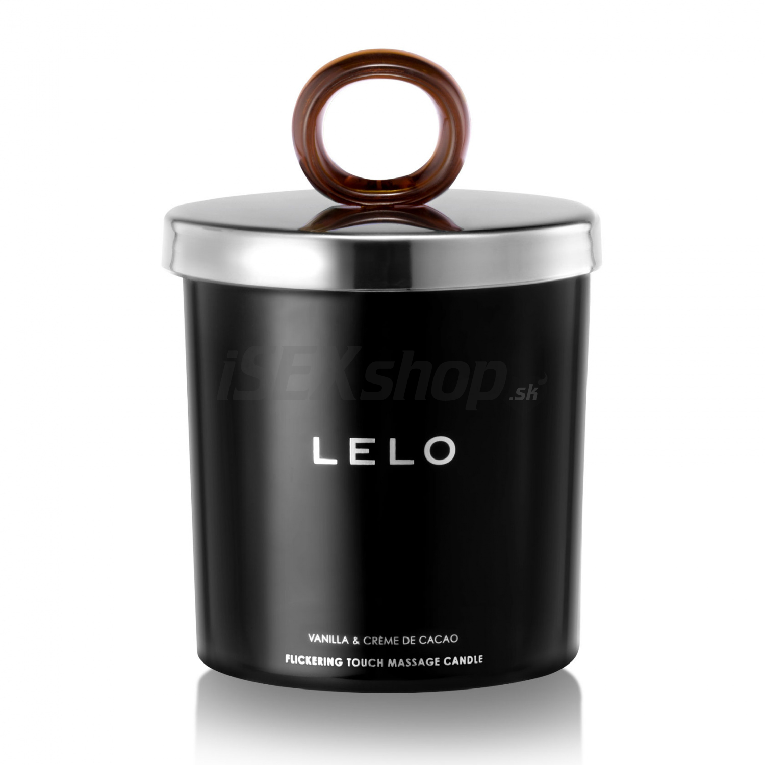 masazna-sviecka-kvapkajuca-lelo-candle-vanilla-creme-de-cacao-vanilka-kakao-150g-91bb802 Lelo Třpytivá masážní svíčka vanilka & kakaový krém 150g – Obrázok 1